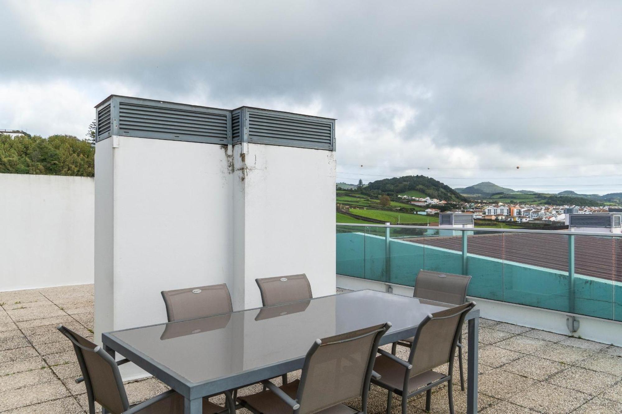 Rooftop Terrace Apartment Pdl Ponta Delgada Zewnętrze zdjęcie
